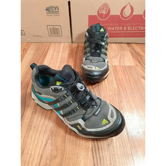 Adidas Outdoor Terrex 385 Ortholite Hiking Shoes Women s Size 7.5 Bungee Lace